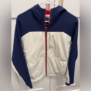 Vineyard Vines Navy and Cream Windbreaker - NWT